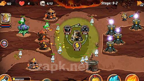 Tower defense battle