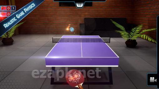 Table tennis 3D: Live ping pong