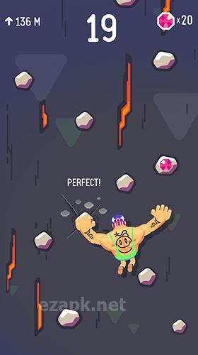 Rocky climb