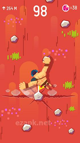 Rocky climb