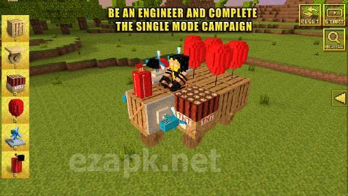 Blocky cars