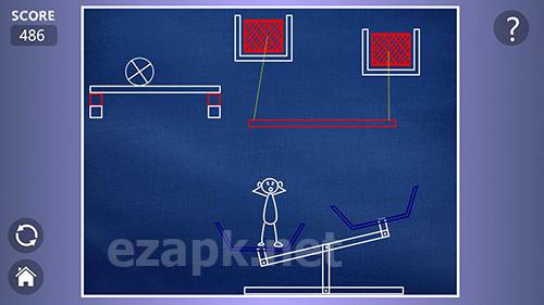 Brain hit on: Stickman rope swing puzzle games
