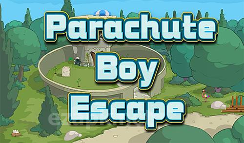 Parachute boy escape