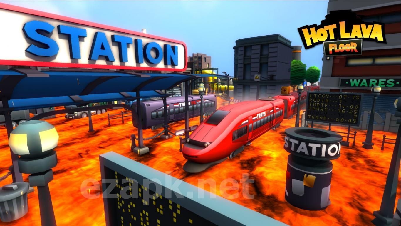 HOT LAVA FLOOR