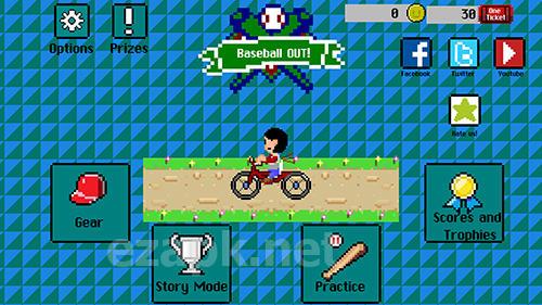 Baseball out!