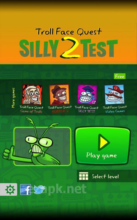 Troll Face Quest: Silly Test 2