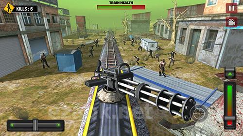 Train shooting: Zombie war