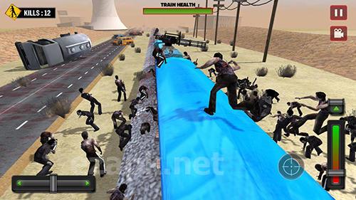 Train shooting: Zombie war
