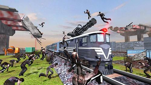 Train shooting: Zombie war