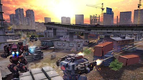 Robot warfare: Battle mechs