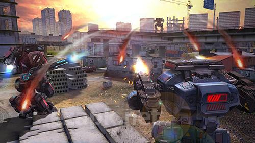Robot warfare: Battle mechs