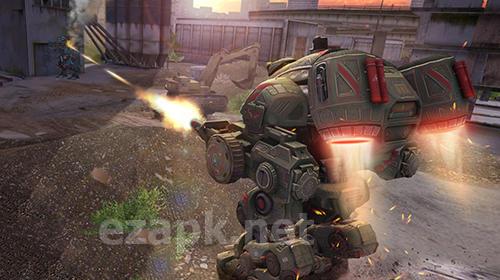 Robot warfare: Battle mechs