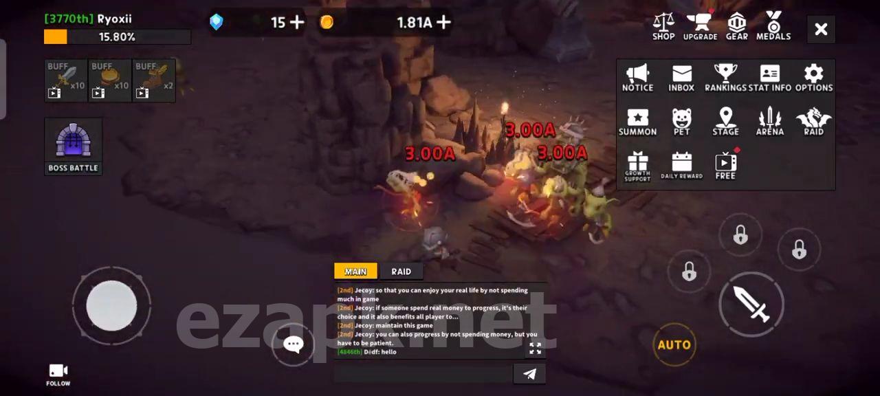 Dungeon Knight: 3D Idle RPG