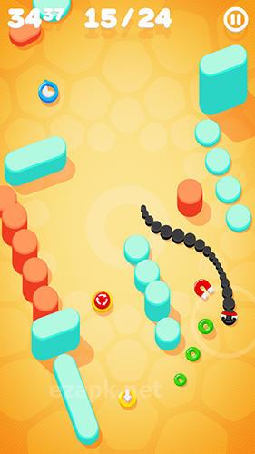 Snake on a string