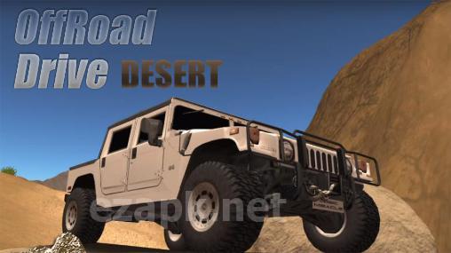 Offroad drive: Desert
