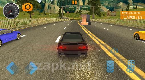 Fast lane car racer