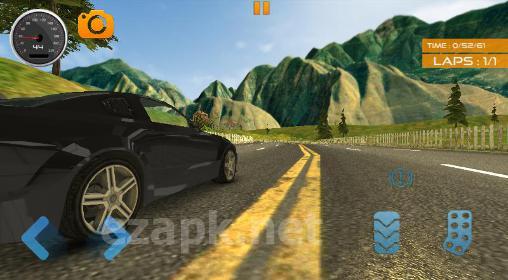Fast lane car racer