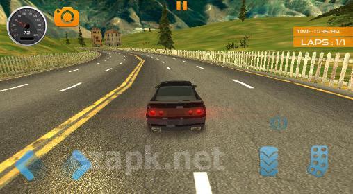 Fast lane car racer