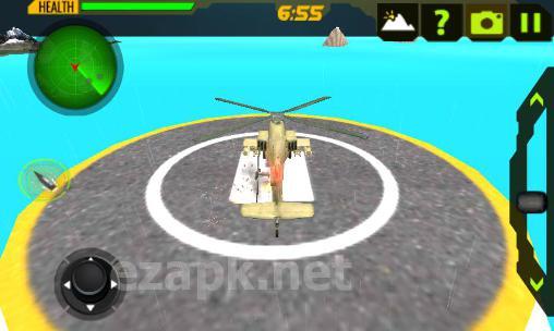 Military helicopter: War fight