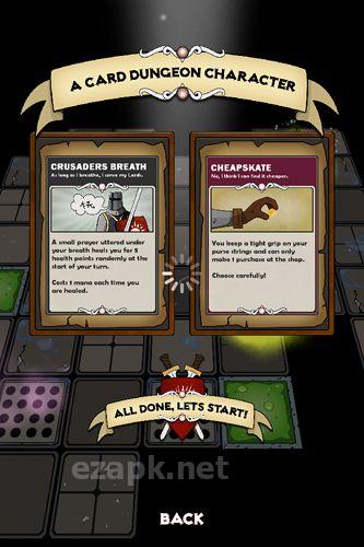 Card dungeon