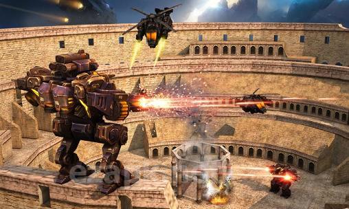 Clash of mech robots