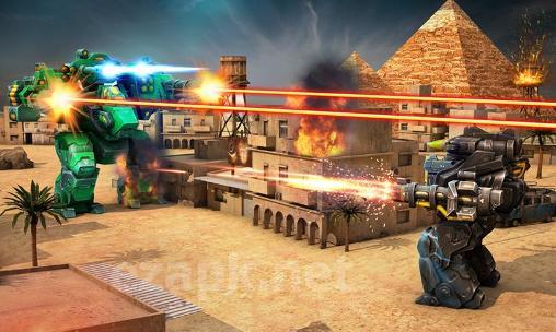 Clash of mech robots