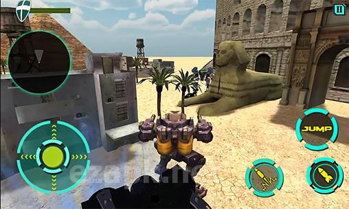 Clash of mech robots