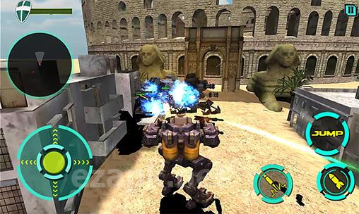 Clash of mech robots
