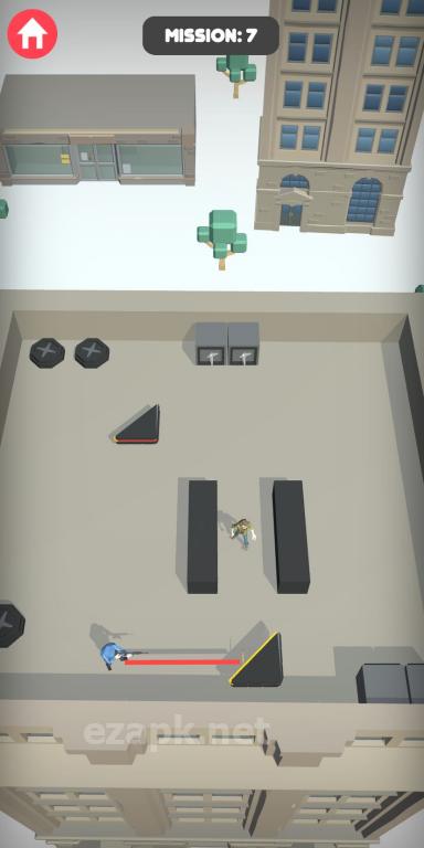 Agent Shot 3D - Cop shooting and chasing game
