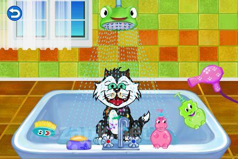 Amazing cat: Pet salon