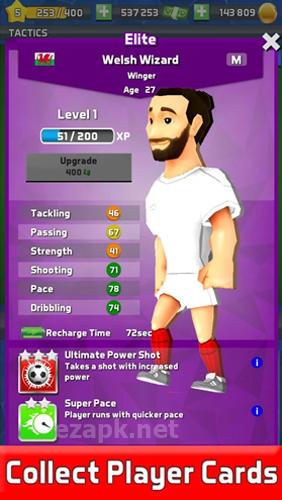 Soccer manager arena