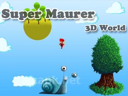 Super Maurer: 3D world