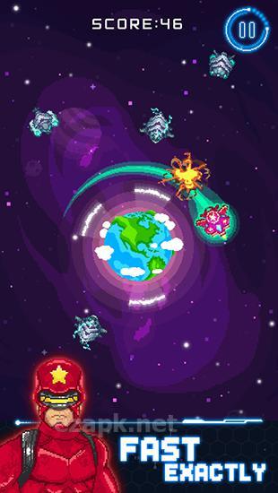 The Earth has fallen
