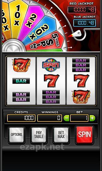 Flaming jackpot slots