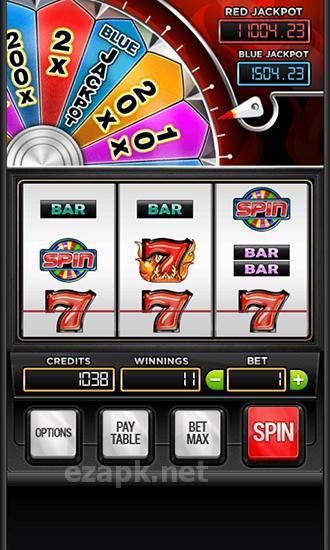 Flaming jackpot slots