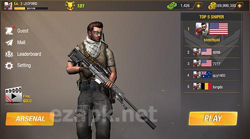 Bullet strike: Sniper