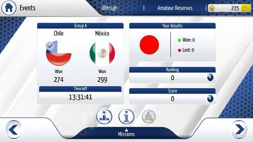 Striker soccer: America 2015