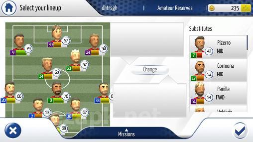 Striker soccer: America 2015