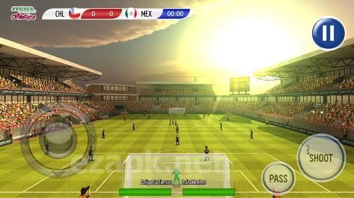 Striker soccer: America 2015