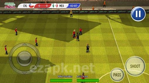 Striker soccer: America 2015
