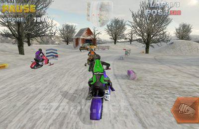 Snow Bike Racing