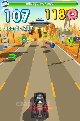 Hunger cops: Race for donuts