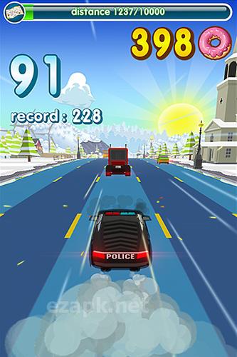 Hunger cops: Race for donuts