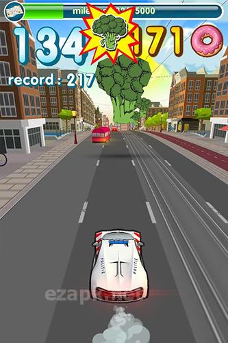 Hunger cops: Race for donuts