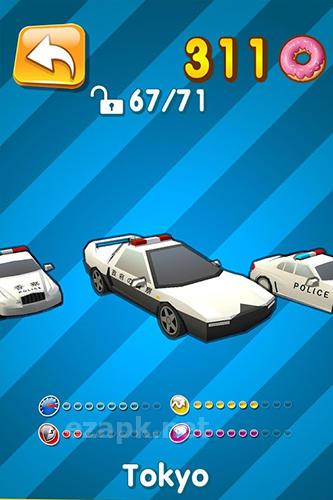 Hunger cops: Race for donuts