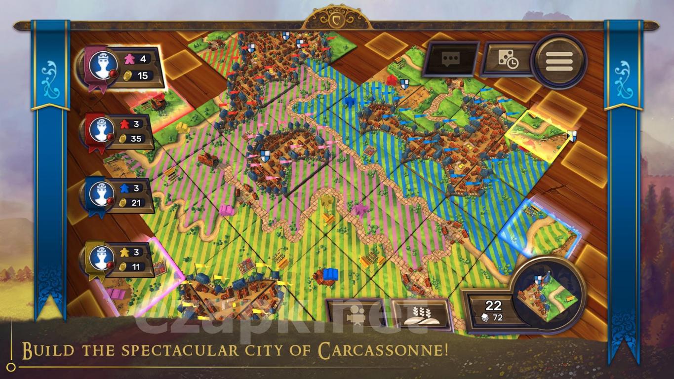 Carcassonne: Official Board Game -Tiles & Tactics