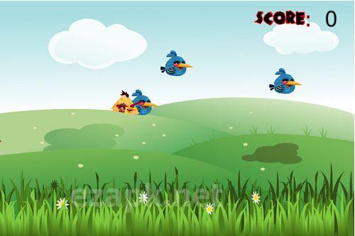 Angry zombie birds