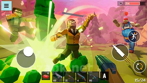 4 guns: 3D pixel shooter