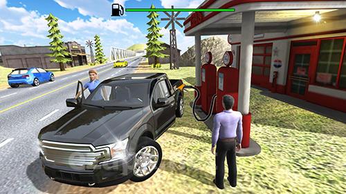 Offroad pickup truck simulator