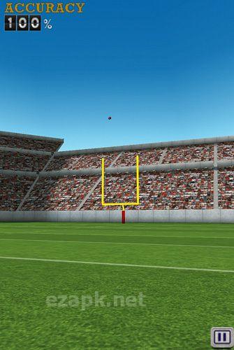 Flick kick field goal